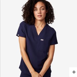 NWT Figs Catarina One-Pocket Scrub Top XS